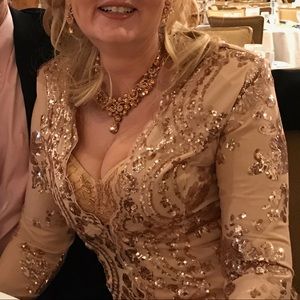 Sequined 2-piece Suit